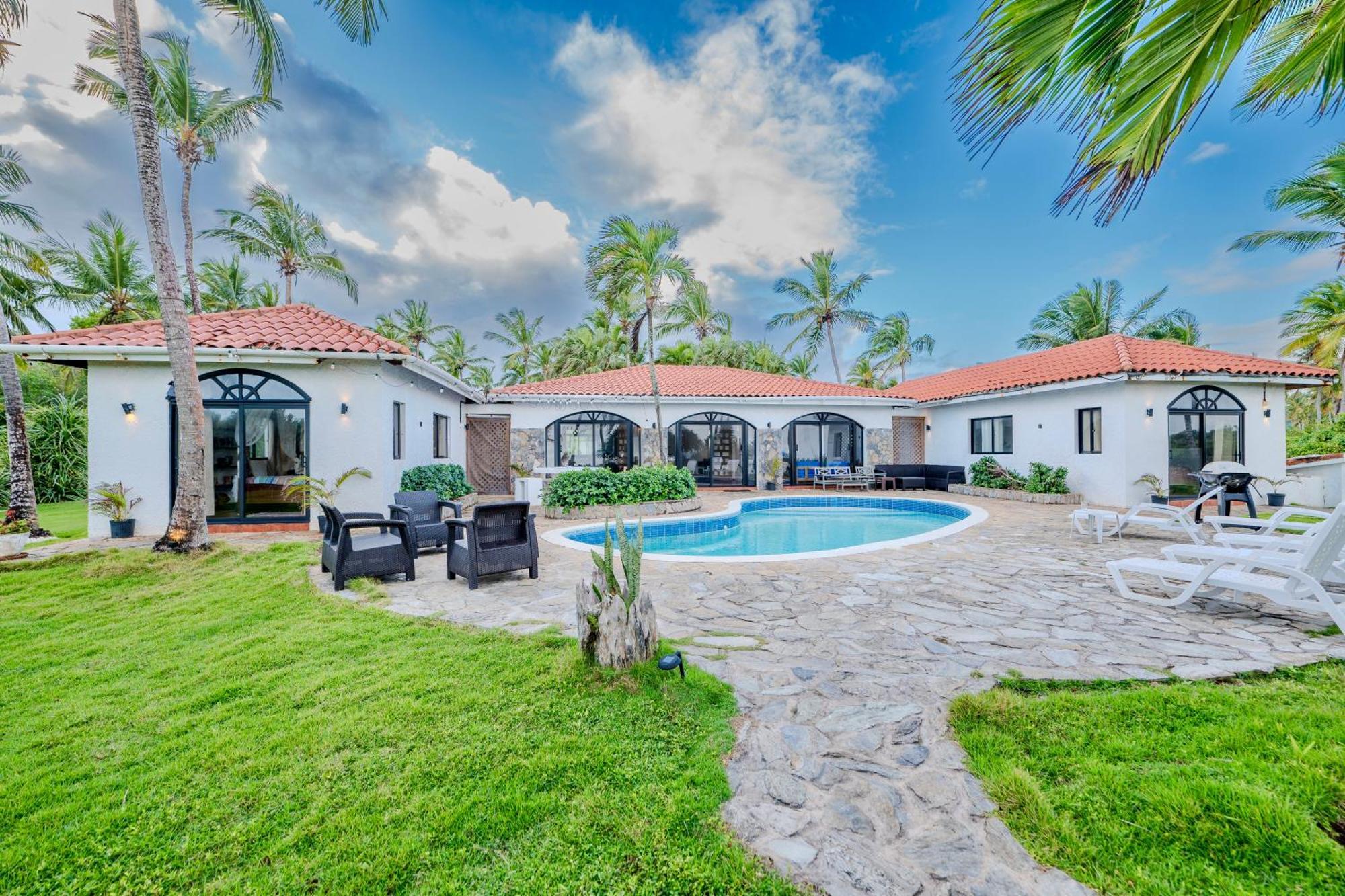 Palm House - Luxury Villa - Samana - Ocean Front Sánchez Εξωτερικό φωτογραφία